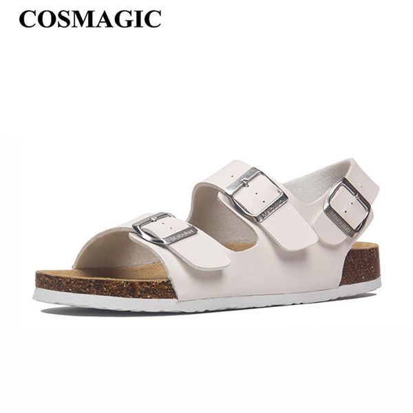 cosmagic 2020 new summer beach cork sandals casual women outside non-slip black white double buckle sandalias shoe y200702
cosmagic 2020 new summer beach cork sandals casual women outside non-slip black white double buckle sandalias shoe y200702