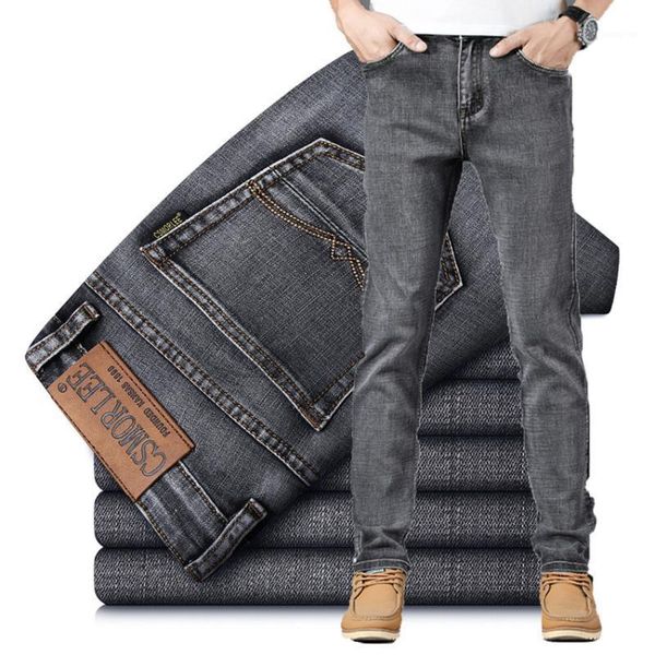 new autumn gray men's jeans slim elastic csmorlee brands fashion business trousers classic style winter jeans denim male pants1, Blue
new autumn gray men's jeans slim elastic csmorlee brands fashion business trousers classic style winter jeans denim male pants1, Blue