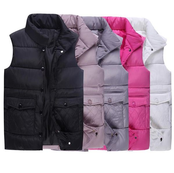 autumn winter cotton vest collar warm down coat women warm cotton jacket large pockets designer sleeveless no hoody casual suit, Black;white
autumn winter cotton vest collar warm down coat women warm cotton jacket large pockets designer sleeveless no hoody casual suit, Black;white
