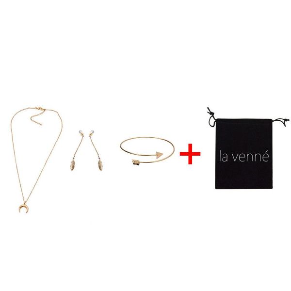 pendant necklaces women necklace stainless steel set fashion storage bag bracelet three-piece charm jewelry for gift, Silver
pendant necklaces women necklace stainless steel set fashion storage bag bracelet three-piece charm jewelry for gift, Silver