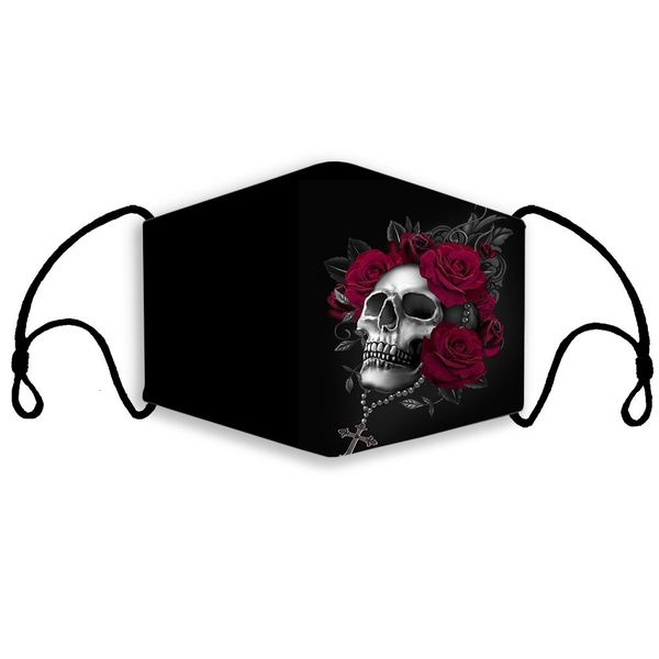 fashion factory halloween design face party masks printed skull rose cover mouth breathable dust pm2.5 washable and reus po4sy
fashion factory halloween design face party masks printed skull rose cover mouth breathable dust pm2.5 washable and reus po4sy