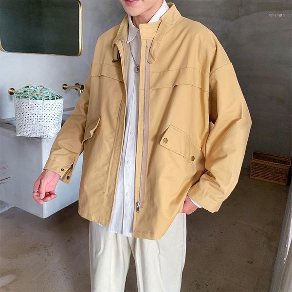 new fashion men clothing jackets men streetwear japan style pocket jacket coats solid color turn-down collar jacket ropa hombre1, Black;brown
new fashion men clothing jackets men streetwear japan style pocket jacket coats solid color turn-down collar jacket ropa hombre1, Black;brown