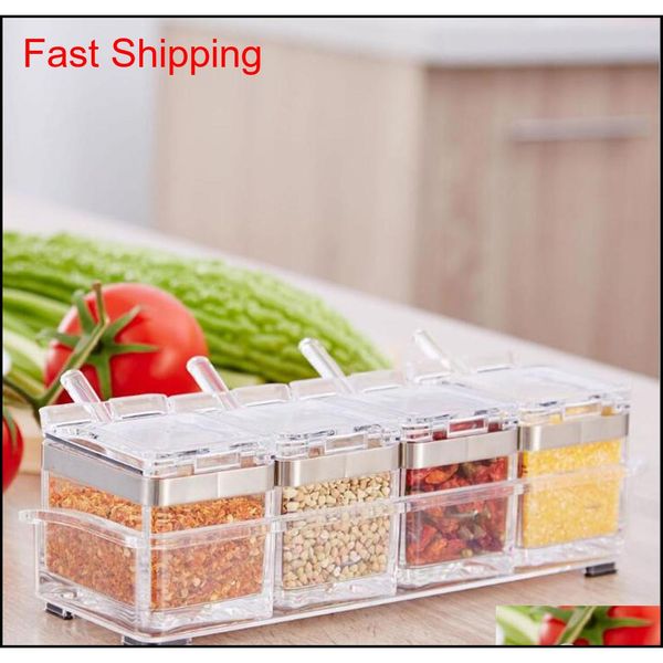 seasoning rack spice pots-4 piece acrylic seasoning box,stainless steel ring-storage container connt can jars-cr qylfhq bbgargden
seasoning rack spice pots-4 piece acrylic seasoning box,stainless steel ring-storage container connt can jars-cr qylfhq bbgargden