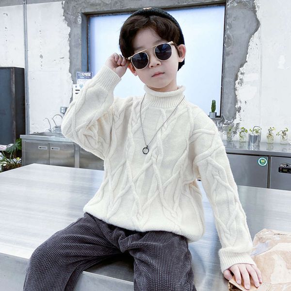 2020 wear boys' turtleneck sweater winter new korean children's pure color lwjz, Blue
2020 wear boys' turtleneck sweater winter new korean children's pure color lwjz, Blue