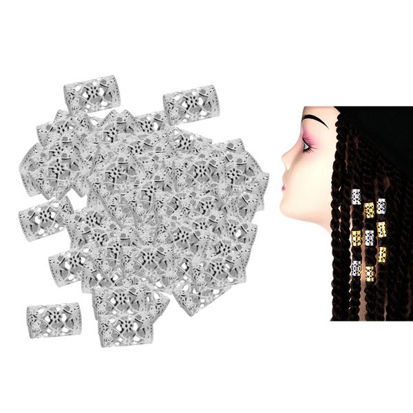 100pcs women hair braid ring beads dreadlocks cuff for hair extension jewelry decor
100pcs women hair braid ring beads dreadlocks cuff for hair extension jewelry decor