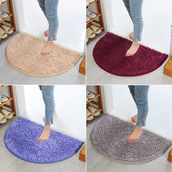 cushion/decorative pillow 2021 chenille door mat creative semicircle entrance doormat plush welcome floor water-absorbing mats non-slip kitc
cushion/decorative pillow 2021 chenille door mat creative semicircle entrance doormat plush welcome floor water-absorbing mats non-slip kitc