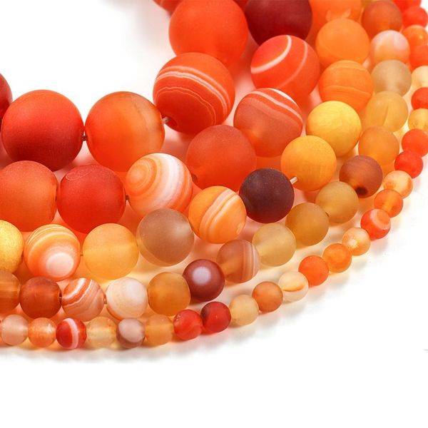 1strand lot 4 6 8 10 12mm orange matt natural stone stripe agates round loose beads for diy bracelet jewelry makings supplies h bbyacy
1strand lot 4 6 8 10 12mm orange matt natural stone stripe agates round loose beads for diy bracelet jewelry makings supplies h bbyacy