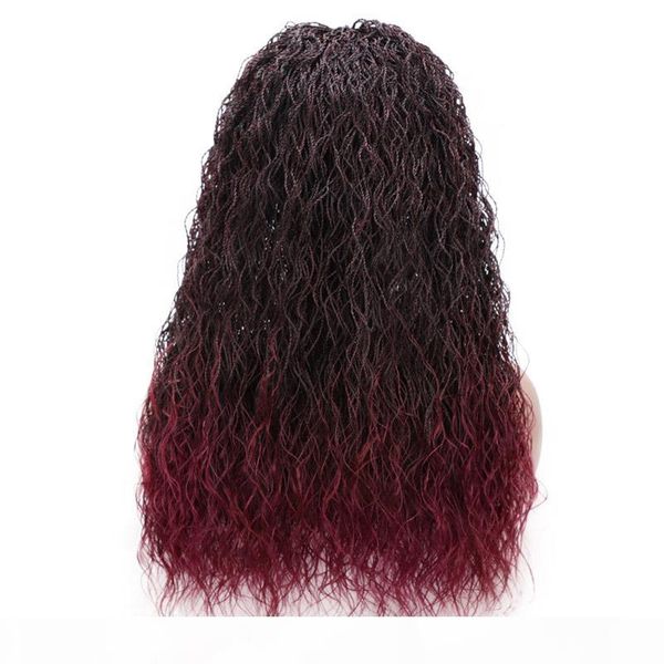 synthetic wig synthetic senegalese twist curly braid wig lace front wig for women crochet twist braiding hair ombre burgundy wigs synthetic, Black
synthetic wig synthetic senegalese twist curly braid wig lace front wig for women crochet twist braiding hair ombre burgundy wigs synthetic, Black