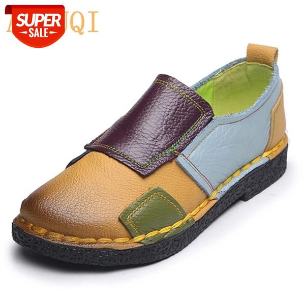 aiyuqi women flat shoes genuine leather casual shoes handmade color matching with women loafers new natural 2020 autumn slip-on #og8i
aiyuqi women flat shoes genuine leather casual shoes handmade color matching with women loafers new natural 2020 autumn slip-on #og8i