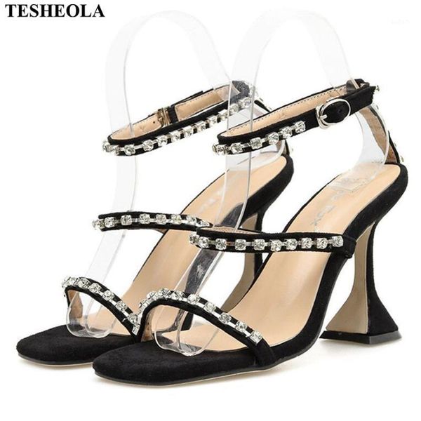 sandals crystal thin buckle women roman open toe wine cup heels stilettos pumps party dress ladies shoes black flock 411
sandals crystal thin buckle women roman open toe wine cup heels stilettos pumps party dress ladies shoes black flock 411