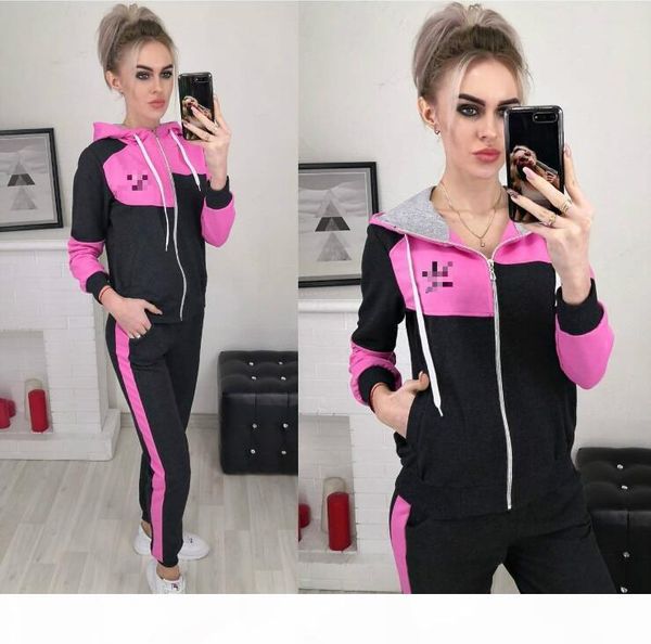 new spring autumn women two piece set sports suit female high waist long pants 2 pcs letter printed hooded tracksuit women clothing s-x, Gray
new spring autumn women two piece set sports suit female high waist long pants 2 pcs letter printed hooded tracksuit women clothing s-x, Gray