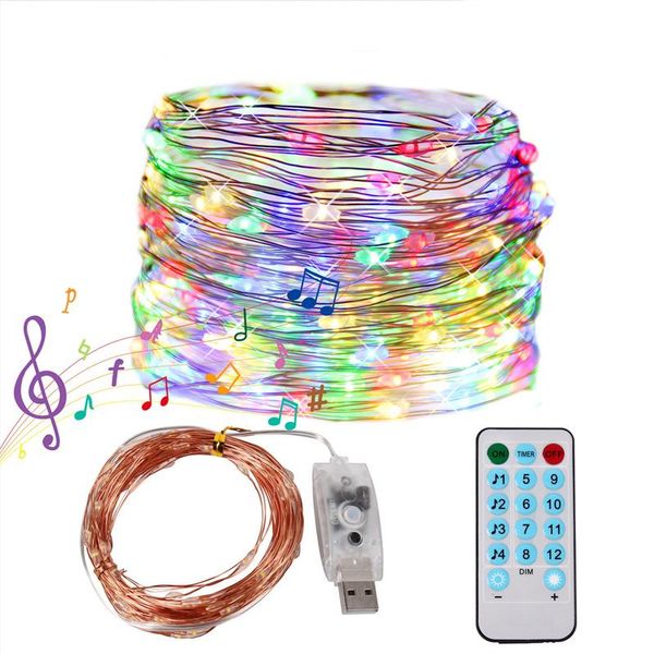 5m 10m usb sound activated led music control string light garland christmas decor 8 function remote control holiday lighting wmtbqw
5m 10m usb sound activated led music control string light garland christmas decor 8 function remote control holiday lighting wmtbqw