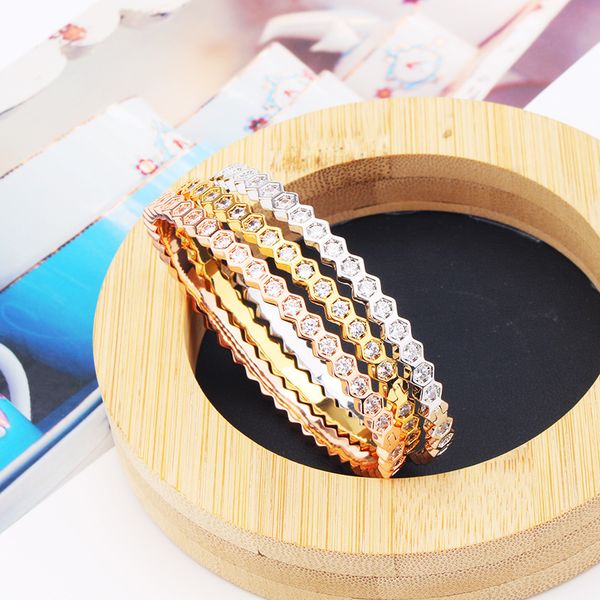good quality charm bracelet womens bangles simple fashion hexagonal diamond bracelet jewelry womens bracelets, Black
good quality charm bracelet womens bangles simple fashion hexagonal diamond bracelet jewelry womens bracelets, Black