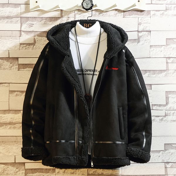 2021 new men fleece jackets coats streetwear long sleeve outerwear button up fluffy fashion winter plush overcoats h1er, Black;brown
2021 new men fleece jackets coats streetwear long sleeve outerwear button up fluffy fashion winter plush overcoats h1er, Black;brown