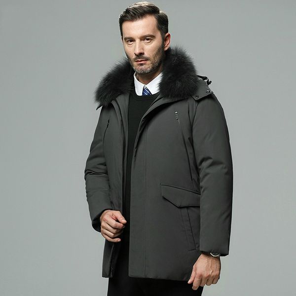 winter 2020 new mid-aged casual men with hood down luxury coats fur collar thick to low jacket yes s0ge, Black
winter 2020 new mid-aged casual men with hood down luxury coats fur collar thick to low jacket yes s0ge, Black