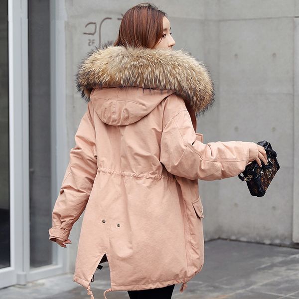 kmetram women's real raccoon fur collar warm parka winter jacket women clothes 2020 down coats chaqueta mujer my3399, Black
kmetram women's real raccoon fur collar warm parka winter jacket women clothes 2020 down coats chaqueta mujer my3399, Black