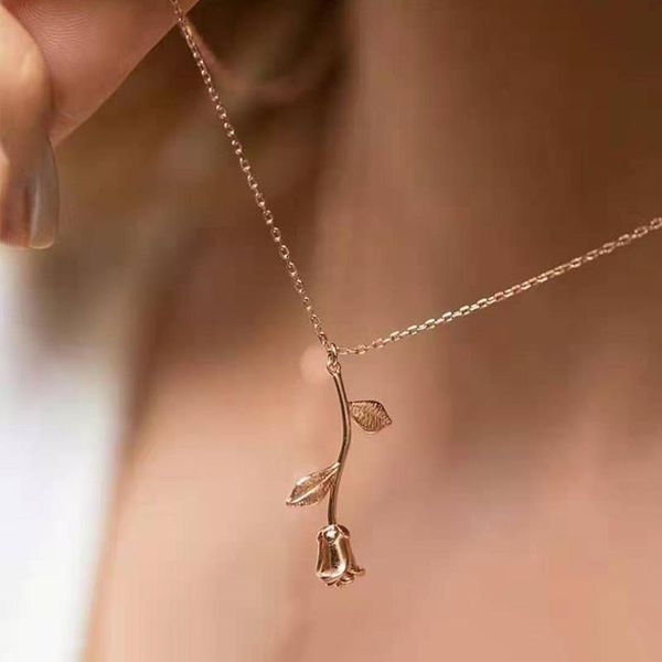 pendant necklaces rose flower necklace for women stainless steel bff charm boho jewelry party gifts, Silver
pendant necklaces rose flower necklace for women stainless steel bff charm boho jewelry party gifts, Silver