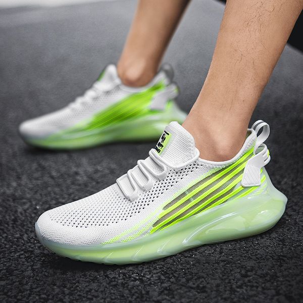 men's shoes 2020 summer breathable new trend leisure sports popcorn bottom running flying knitting coconut shoes c1212, Black;white
men's shoes 2020 summer breathable new trend leisure sports popcorn bottom running flying knitting coconut shoes c1212, Black;white