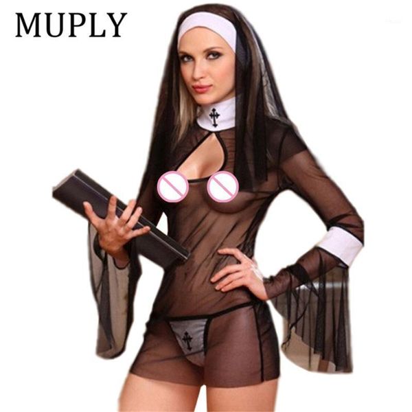 2020 new costume women cosplay nuns uniform transparent lingerie exotic nun halloween costumes dress outfit clothing1, Red;black
2020 new costume women cosplay nuns uniform transparent lingerie exotic nun halloween costumes dress outfit clothing1, Red;black