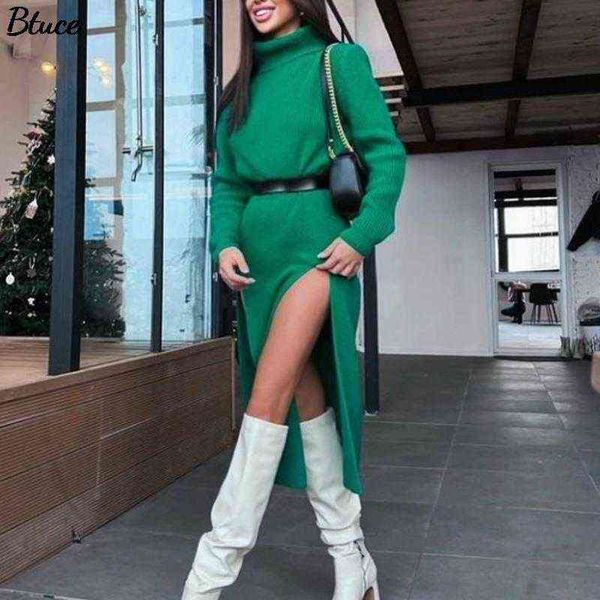 autumn winter 2021 women bodycon split knitted dress female long sleeve turtleneck y2k midi dress club party sweater dress g1223, Black;gray
autumn winter 2021 women bodycon split knitted dress female long sleeve turtleneck y2k midi dress club party sweater dress g1223, Black;gray