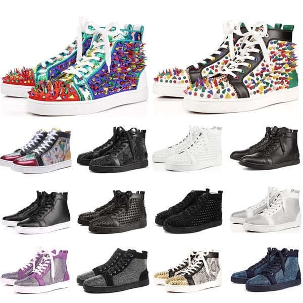 2019 new designer fashion red bottom studded spikes flats shoes for men women glitter party lovers genuine leather casual rivet sneakers
2019 new designer fashion red bottom studded spikes flats shoes for men women glitter party lovers genuine leather casual rivet sneakers