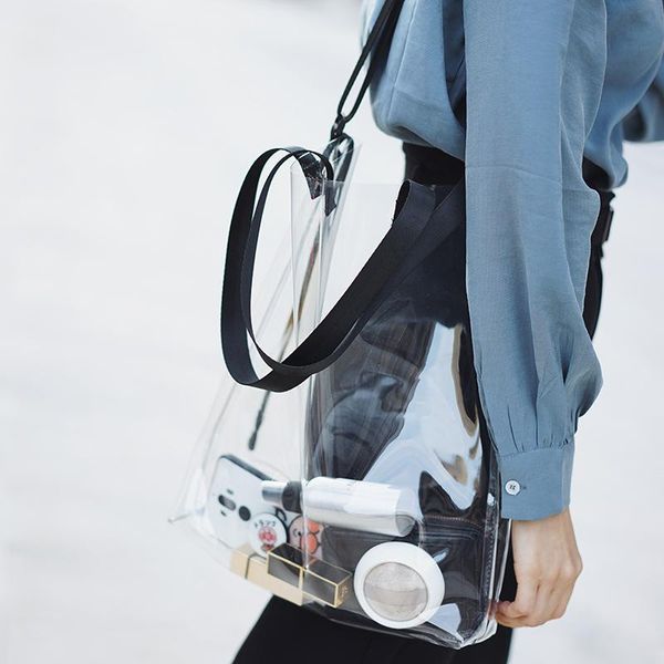 shoulder bags transparent bag for women clear female handbags versatile messenger fashion
shoulder bags transparent bag for women clear female handbags versatile messenger fashion