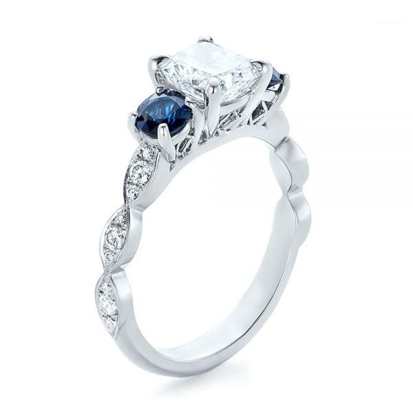 huitan elegant wedding women rings square cz with round blue stone set romantic female marriage ring luxury party trendy jewelry1, Slivery;golden
huitan elegant wedding women rings square cz with round blue stone set romantic female marriage ring luxury party trendy jewelry1, Slivery;golden