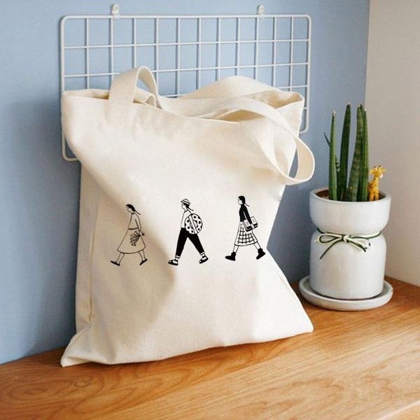 ladies handbags canvas tote bag cartoon single shoulder bags shopping bags
ladies handbags canvas tote bag cartoon single shoulder bags shopping bags