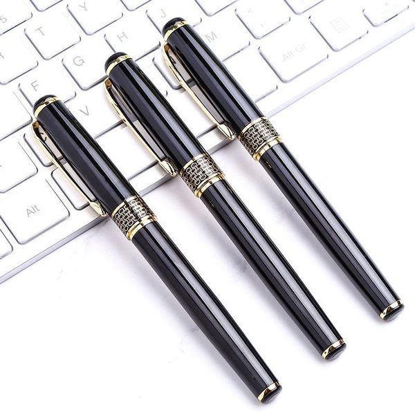 gel pens classic metal pen business signature black roller ball school office stationery study accessory custom1
gel pens classic metal pen business signature black roller ball school office stationery study accessory custom1