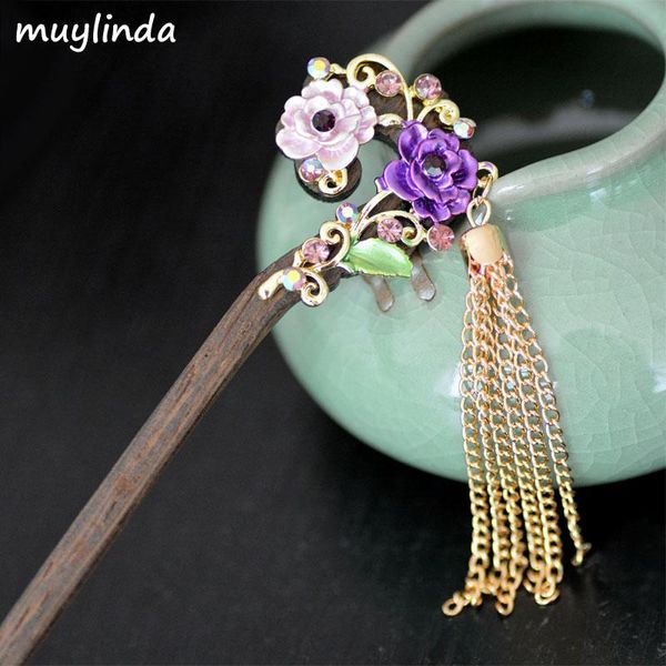 hair clips & barrettes painting tassel flower bloossom wood sticks accessories chinese style women banquet wedding hairpins jewelry, Golden;silver
hair clips & barrettes painting tassel flower bloossom wood sticks accessories chinese style women banquet wedding hairpins jewelry, Golden;silver
