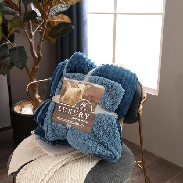 blankets thicken warm lamb winter plush blanket plaid born baby comforter sherpa bedding linen sheet
blankets thicken warm lamb winter plush blanket plaid born baby comforter sherpa bedding linen sheet