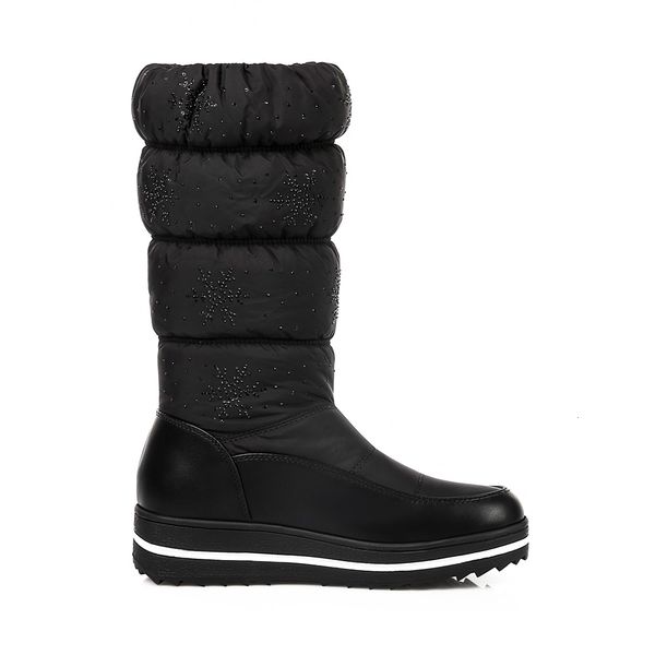 2021 new skin thick-skinned snow inside warm winter soft mid-calf tall boots h2y0, Black
2021 new skin thick-skinned snow inside warm winter soft mid-calf tall boots h2y0, Black