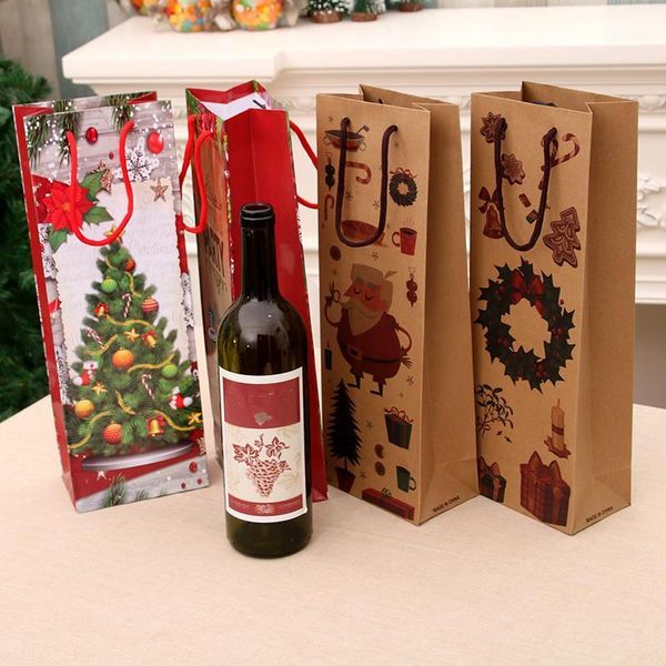 christmas decorations arrival wine kraft paper bags red black gift bag single thickening holiday wholesale1
christmas decorations arrival wine kraft paper bags red black gift bag single thickening holiday wholesale1