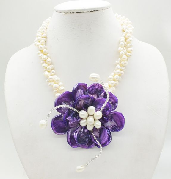 charming woman jewelry. freshwater pearls,shell flower necklace , pretty bride wedding necklace 18", Golden;silver
charming woman jewelry. freshwater pearls,shell flower necklace , pretty bride wedding necklace 18", Golden;silver