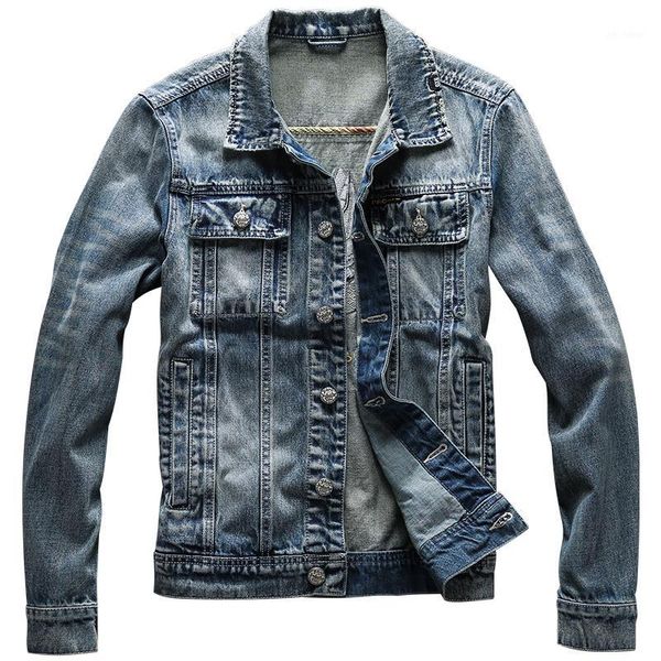 blue denim men's vintage classic biker motorcycle jacket dragon embroidery retro jeans coat streetwear drop shipping1, Black;brown
blue denim men's vintage classic biker motorcycle jacket dragon embroidery retro jeans coat streetwear drop shipping1, Black;brown