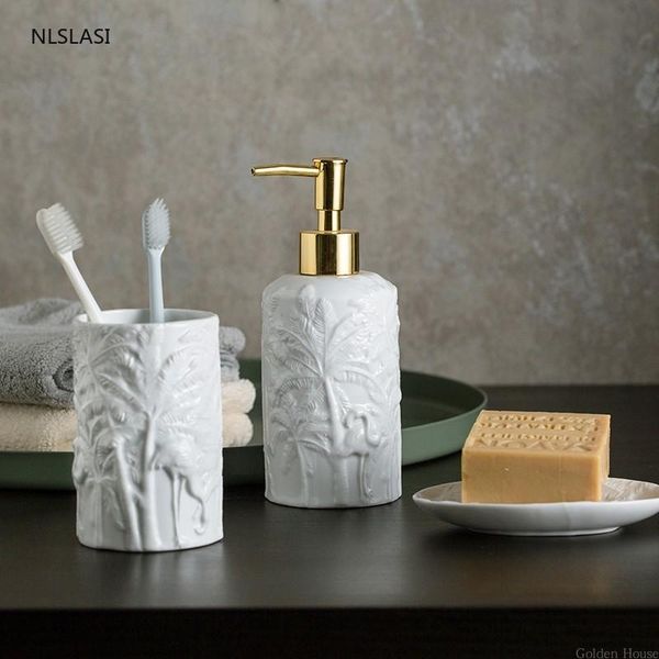 bath accessory set nordic flamingo animal bathroom supplies kit ceramic accessories toothbrush holder lotion bottle ornaments present
bath accessory set nordic flamingo animal bathroom supplies kit ceramic accessories toothbrush holder lotion bottle ornaments present