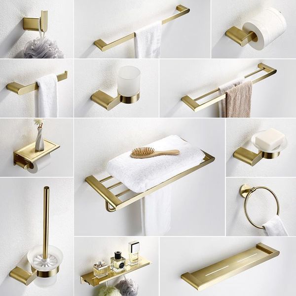 brushed gold bathroom accessories dish soap sus304 stainless steel toilet brush holder wall towel bar bath hardware hook1
brushed gold bathroom accessories dish soap sus304 stainless steel toilet brush holder wall towel bar bath hardware hook1