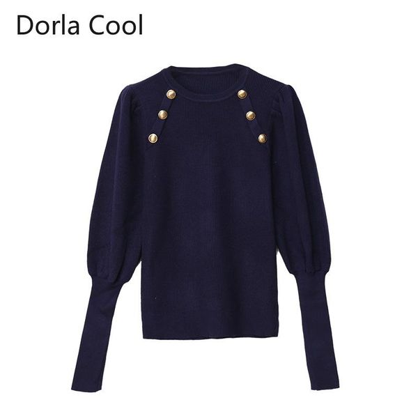 women's sweaters fashion sweater for women buttons slim long lantern sleeves pullover 2021 spring solid lady's casual basic o-neck, White;black
women's sweaters fashion sweater for women buttons slim long lantern sleeves pullover 2021 spring solid lady's casual basic o-neck, White;black