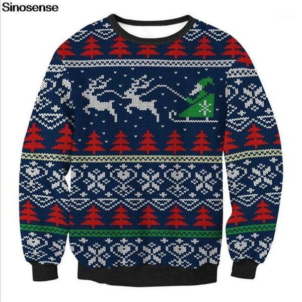 3d novelty reindeer ugly christmas sweater sweatshirt men women holiday vocation xmas clothing pullover christmas jumper1, White;black
3d novelty reindeer ugly christmas sweater sweatshirt men women holiday vocation xmas clothing pullover christmas jumper1, White;black