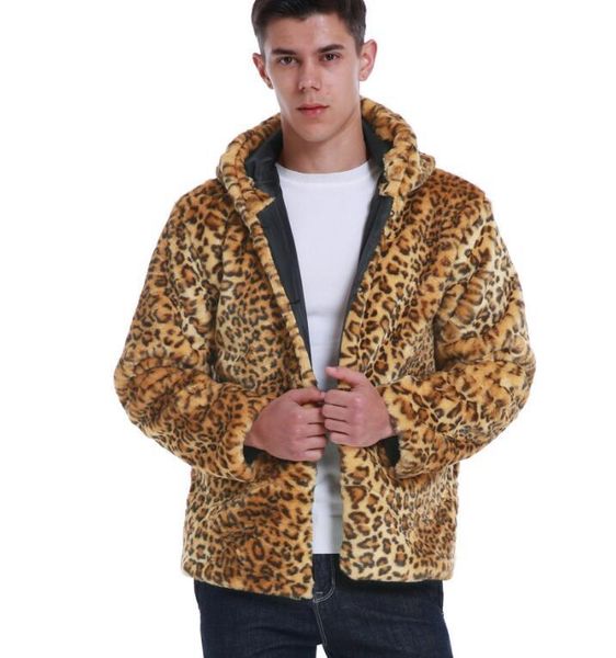 men's fur & faux autumn leopard mink leather jacket mens winter thicken warm coat men slim jackets jaqueta de couro hooded, Black
men's fur & faux autumn leopard mink leather jacket mens winter thicken warm coat men slim jackets jaqueta de couro hooded, Black