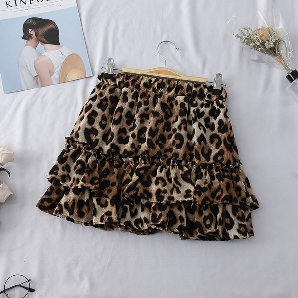 heliar spring leopard stretchy waist outwear female night club casual women mini skirt y200326, Black
heliar spring leopard stretchy waist outwear female night club casual women mini skirt y200326, Black