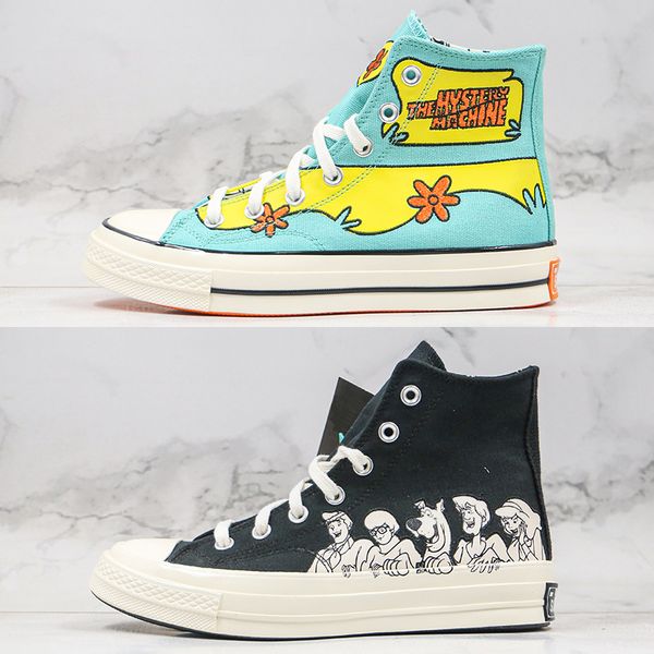 1970s scooby mystery machine doo chuck 70 canvas shoes 70s scoobs cartoon flower skateboard sneakers fashion casual sport trainers 36-44, Black
1970s scooby mystery machine doo chuck 70 canvas shoes 70s scoobs cartoon flower skateboard sneakers fashion casual sport trainers 36-44, Black