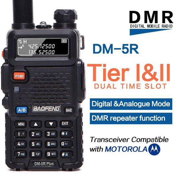 baofeng dm-5r plus tier1 tier2 digital walkie talkie dmr dual time slot two-way radio vhf/uhf dual band radio dm5r plus
baofeng dm-5r plus tier1 tier2 digital walkie talkie dmr dual time slot two-way radio vhf/uhf dual band radio dm5r plus