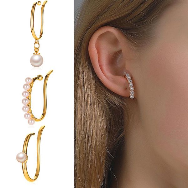 simple pearl stud earrings for women gold silver color plated earrings with pearl girls jewelry accessories gifts, Golden;silver
simple pearl stud earrings for women gold silver color plated earrings with pearl girls jewelry accessories gifts, Golden;silver