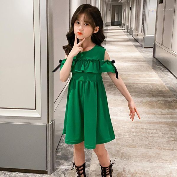 girl's dresses girls summer elegant dress 3-13 years old children ruffles sleeveless ruched solid princess casual clothes#g301, Red;yellow
girl's dresses girls summer elegant dress 3-13 years old children ruffles sleeveless ruched solid princess casual clothes#g301, Red;yellow