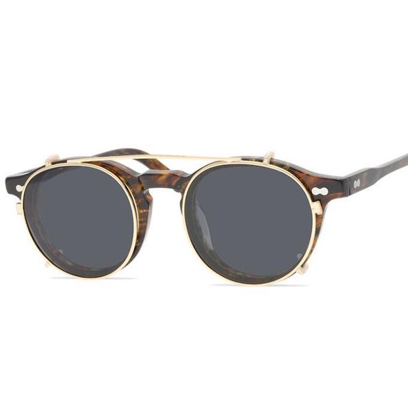 ultraviolet-proof tortoise handmade custom italian polarized sun glasses acetate clip on sunglasses
ultraviolet-proof tortoise handmade custom italian polarized sun glasses acetate clip on sunglasses