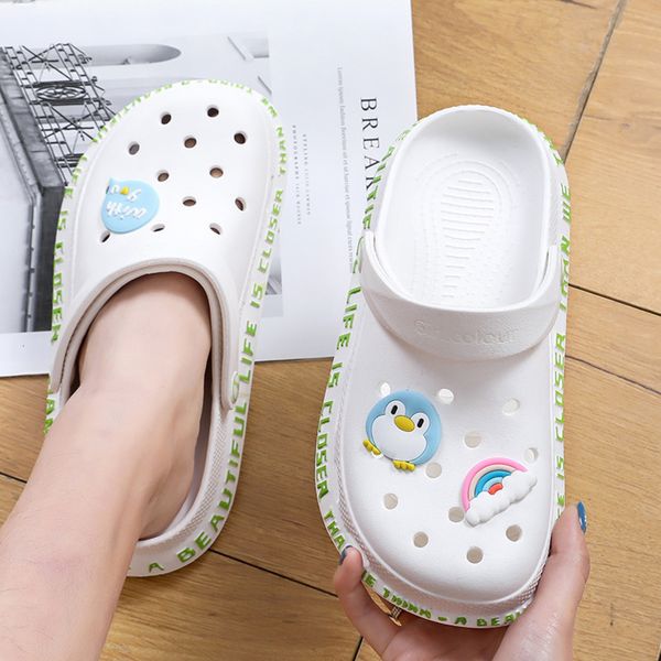 summer cave female ins fashion students baotou slippers antiskid nurse sandals cartoon graffiti beach shoes, Black
summer cave female ins fashion students baotou slippers antiskid nurse sandals cartoon graffiti beach shoes, Black