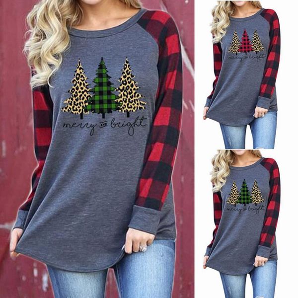 autumn selling womens bottoming shirt merry and bright letter printed round neck long sleeve t-shirt, White
autumn selling womens bottoming shirt merry and bright letter printed round neck long sleeve t-shirt, White