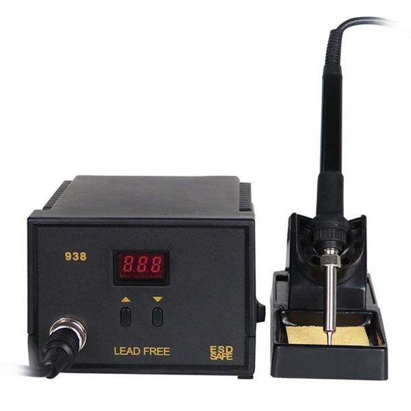 electric iron soldering station smd welders welding with stand sponge esd anti-static p6661
electric iron soldering station smd welders welding with stand sponge esd anti-static p6661
