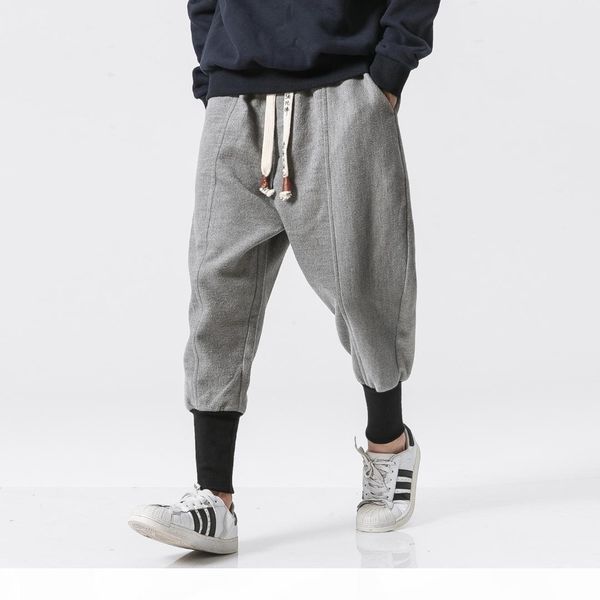 men winter thick wool casual pants japanese fashion loose harem pant male long warm boot trousers plus size m-5xl, Black
men winter thick wool casual pants japanese fashion loose harem pant male long warm boot trousers plus size m-5xl, Black